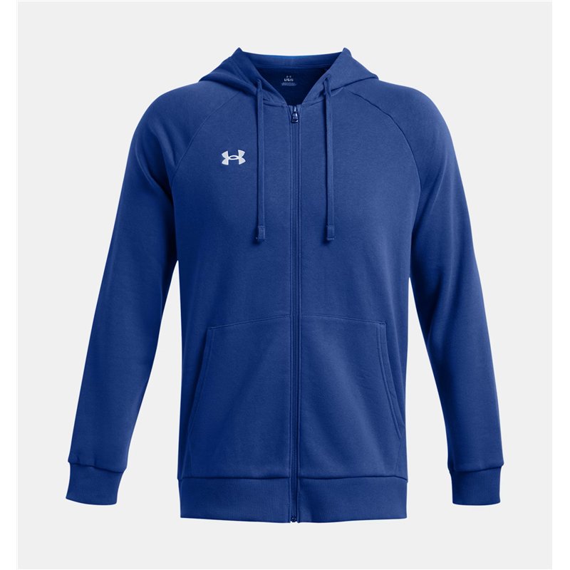 UA Rival Fleece FZ Hoodie 432BLU