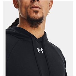 UA RIVAL FLEECE HOODIE 001BLK 2