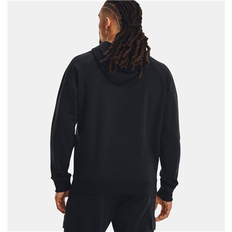 UA RIVAL FLEECE HOODIE 001BLK
