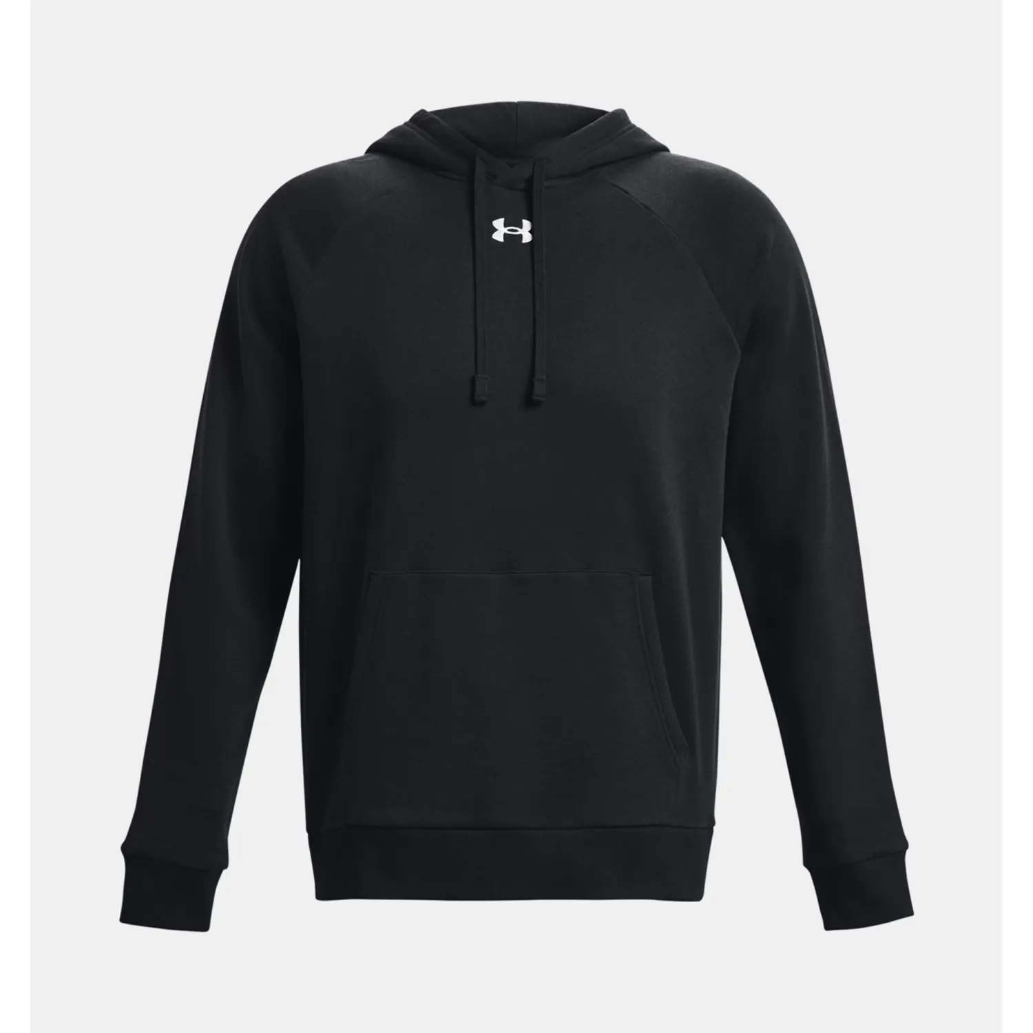 UA RIVAL FLEECE HOODIE 001BLK