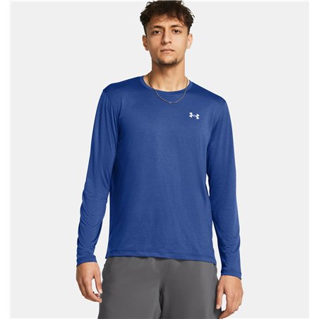 UA LAUNCH LONGSLEEVE 432BLU