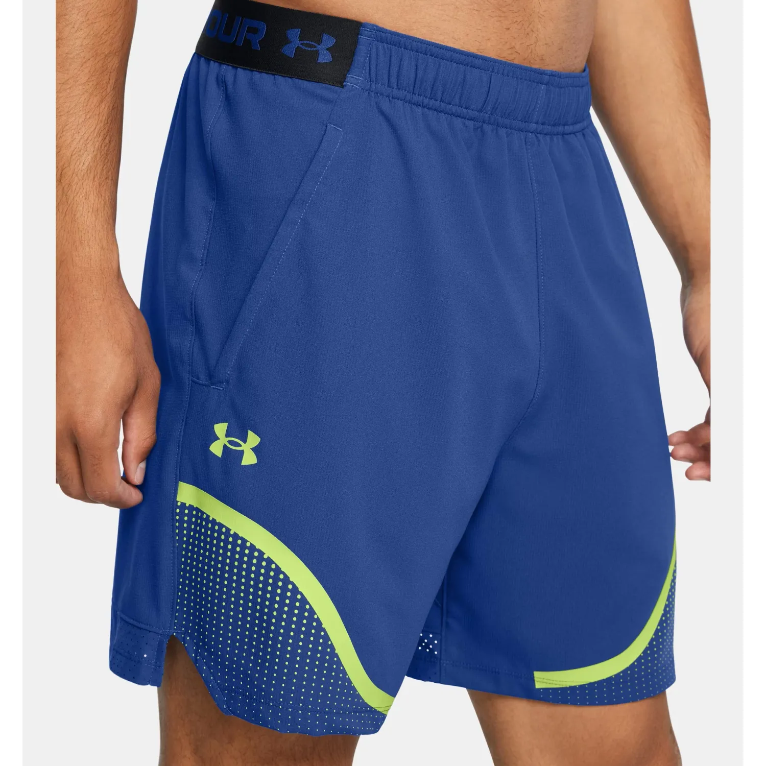 UA Vanish Woven 6in Grph Sts 432BLU