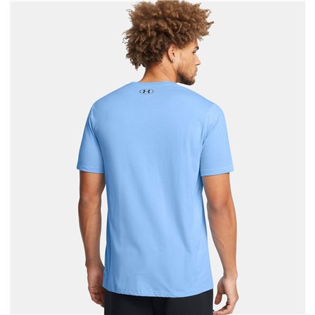 UA BIG LOGO FILL SS 465BLU