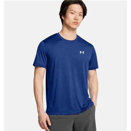 UA LAUNCH SHORTSLEEVE 432BLU