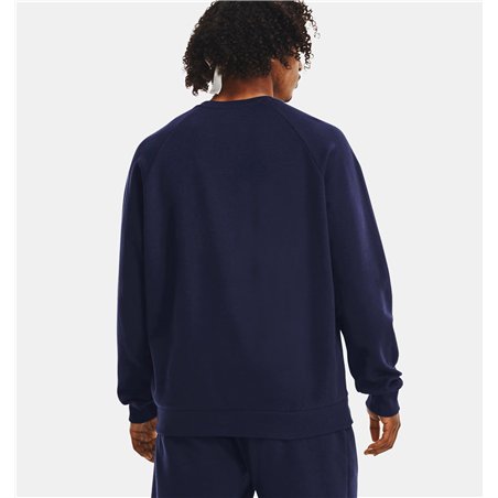 UA Rival Fleece Crew 410BLU