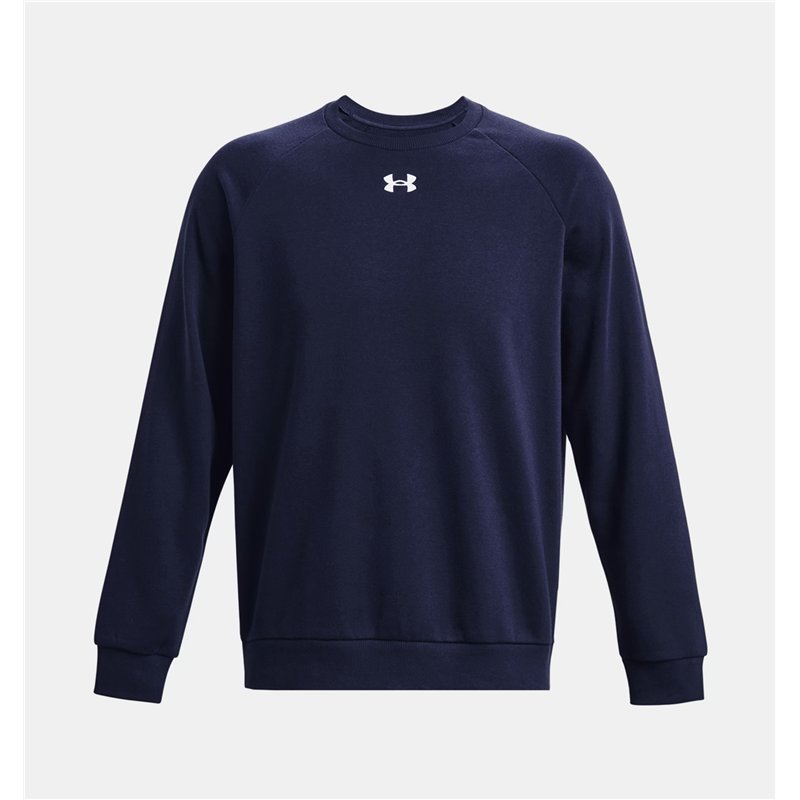 UA Rival Fleece Crew 410BLU