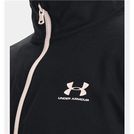 UA SPORTSTYLE TRICOT JACKET 002BLK