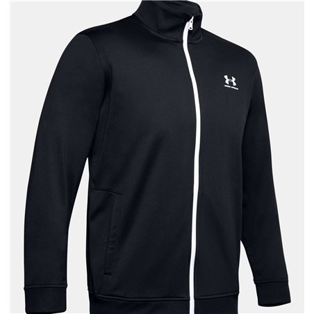 UA SPORTSTYLE TRICOT JACKET 002BLK