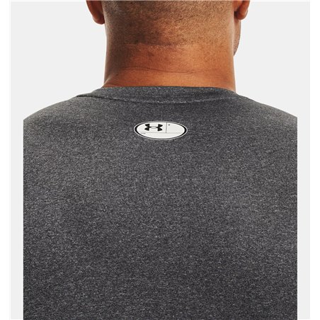 UA HG Armour Comp SS 090GRY