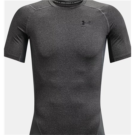 UA HG Armour Comp SS 090GRY