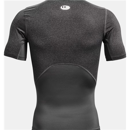 UA HG Armour Comp SS 090GRY
