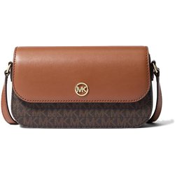 MK JST FLAP XBODY BROWN 2