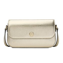 MK JST FLAP XBODY PALE GOLD 2