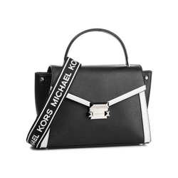 MK WHITNEY FLAP CH BLACK 2