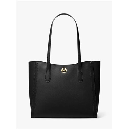MK LEIDA TZ TOTE BLACK 