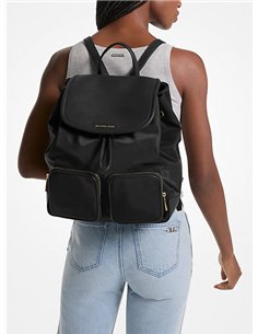 MK CARA LG BACKPACK BLACK