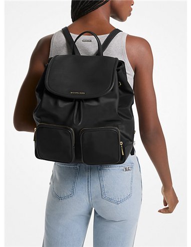 MK CARA LG BACKPACK BLACK