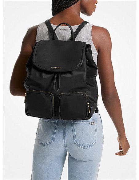 MK CARA LG BACKPACK BLACK