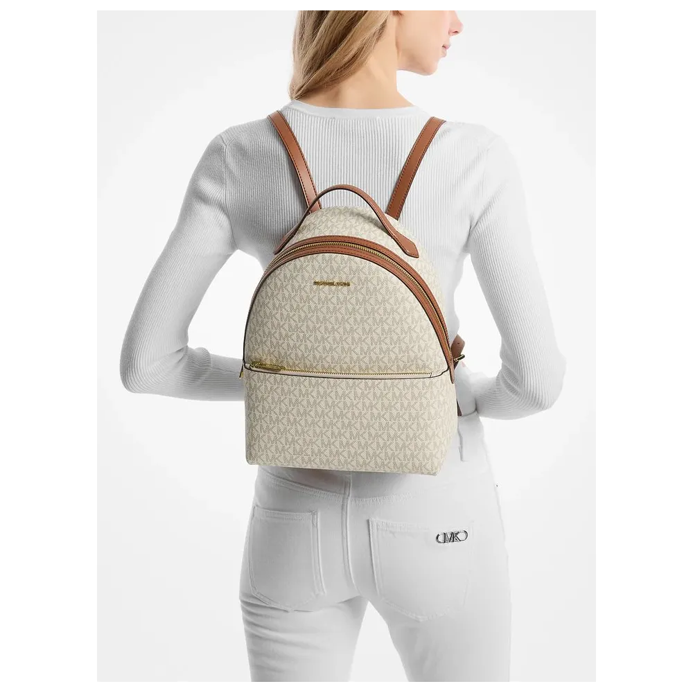 MK SHEILA MD FRNT PKT BACKPACK VANILLA