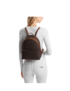 MK SHEILA MD FRNT PKT BACKPACK BROWN