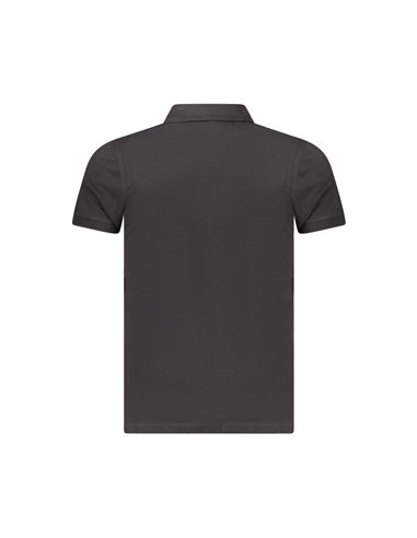 TH Polo Slim Fit Placket Negro