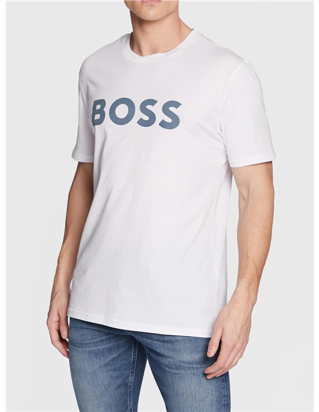 Hugo Boss Thinking Tshirt Blanco