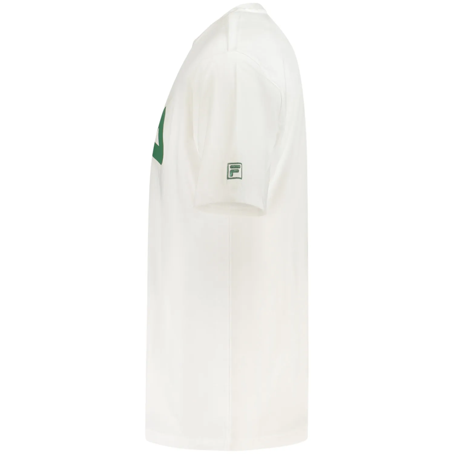 Fila Tshirt Manga Corto Logo Estampado BLanco