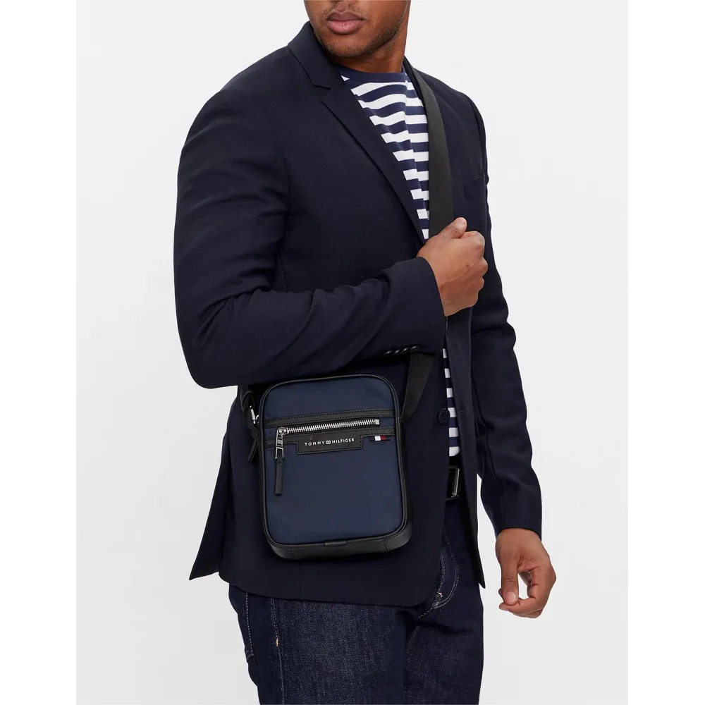 TH Bandolera Hombre Azul