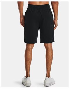 UA RIVAL TERRY SHORT NEGRO 2