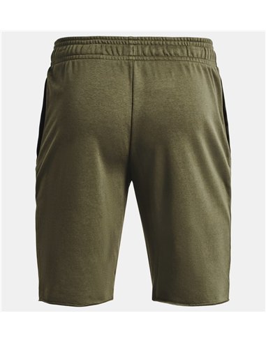 UA RIVAL TERRY SHORT NEGRO