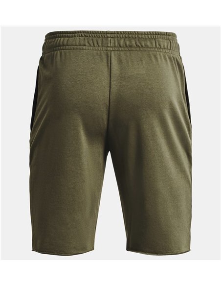 UA RIVAL TERRY SHORT NEGRO