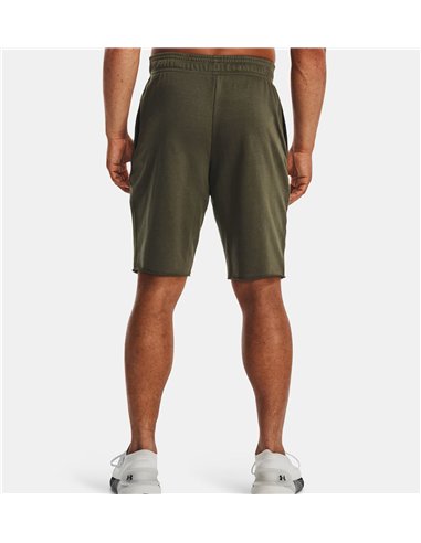UA RIVAL TERRY SHORT NEGRO