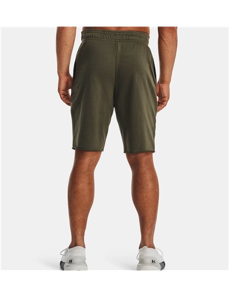 UA RIVAL TERRY SHORT NEGRO