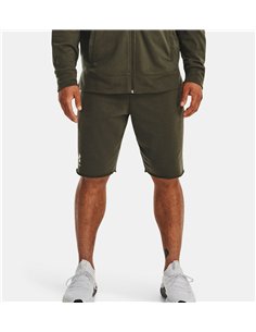 UA RIVAL TERRY SHORT NEGRO