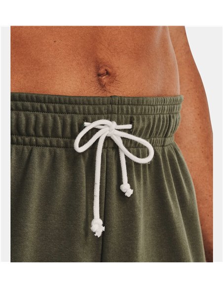 UA RIVAL TERRY SHORT NEGRO