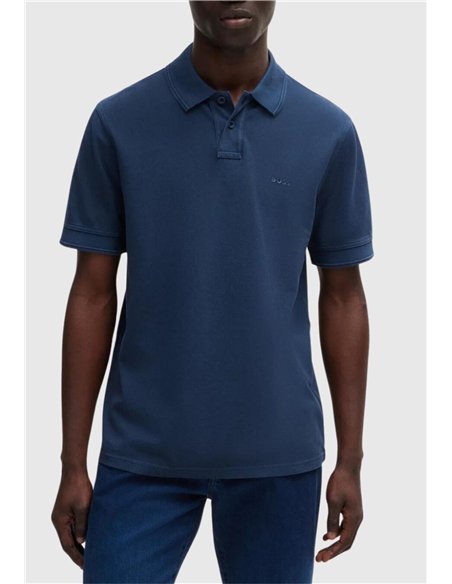 BOSS POLO PRIME AZUL MARINO