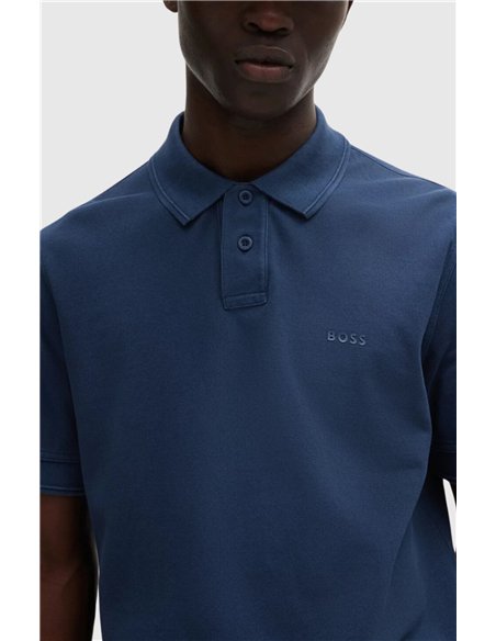BOSS POLO PRIME AZUL MARINO
