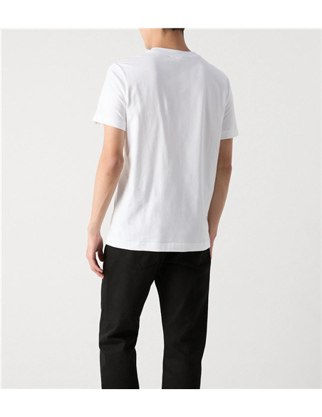 CK  WOVEN LABEL REGULAR TEE BLANCO