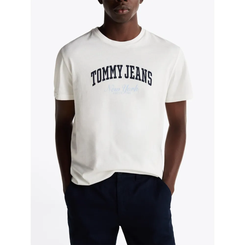 Tommy T-Varisity Logo Blanco