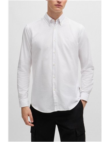 Hugo Boss Camisa Rickert Blanco