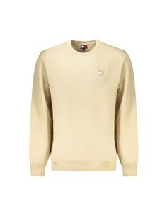 TH SUDADERA LOGO BORDADO BEIGE