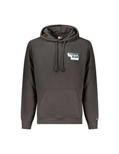 TH Stack Logo Back Graphic Hoody Black