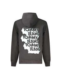 TH Stack Logo Back Graphic Hoody Black 2