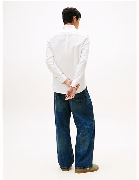 TH Camisa Oxford Regular Fit White