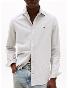 TH Camisa Oxford Regular Fit Grey