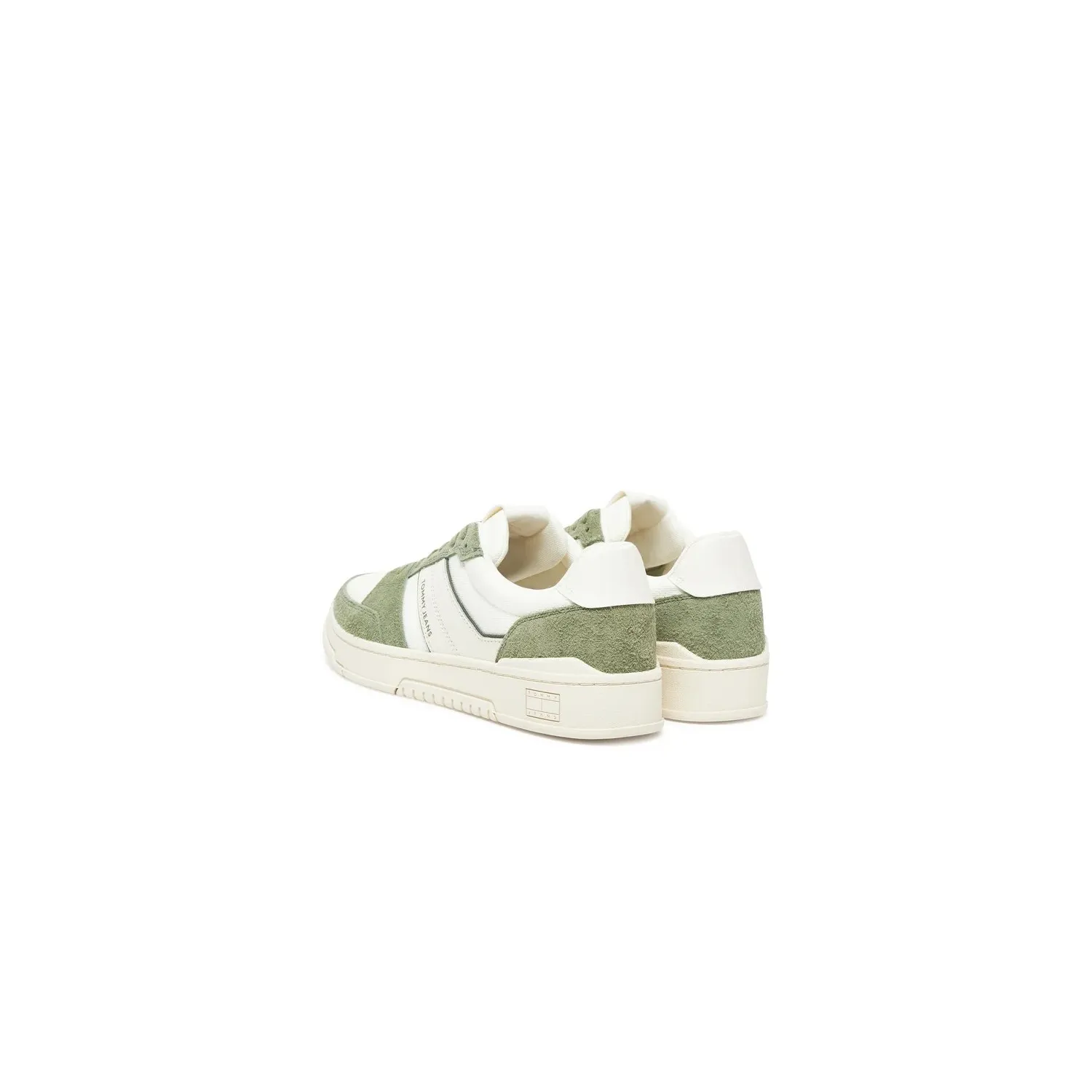 TH Zapatillas de mezcla de ante y suela cupsole Green