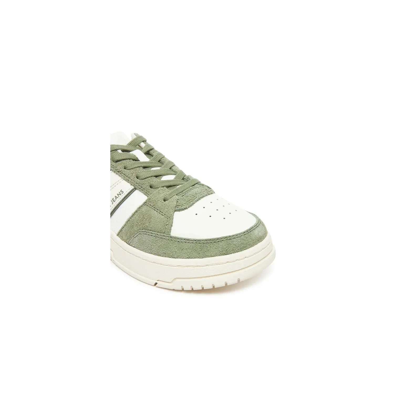 TH Zapatillas de mezcla de ante y suela cupsole Green