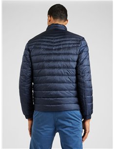 HB Cazadora  Oden slim fit plegable repelente al agua con guateado mixto Navy 2