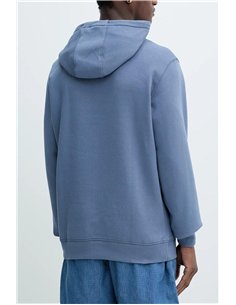 TH Sudadera de felpa peinada con capucha Celeste 2