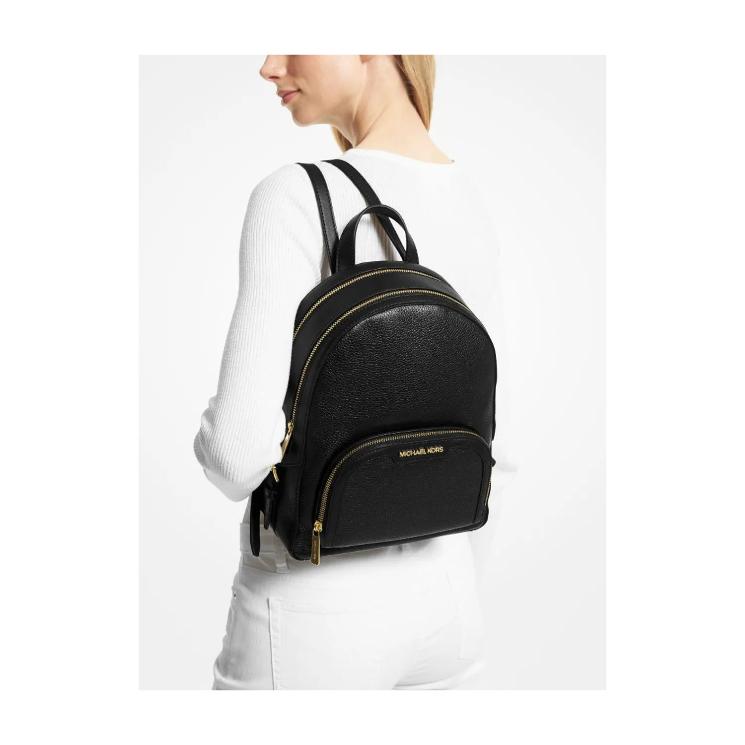 MK JAYCEE LG ZIP PKT BACK PACK 